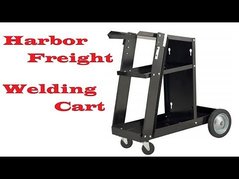 Chicago Electric Welding Cart Unboxing and Assembly