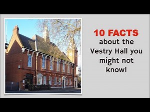 10 facts about Mitcham's Vestry Hall you might not know about!