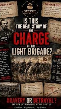 Is this the real story of the Charge of the Light Brigade? #history #documentary #evidence
