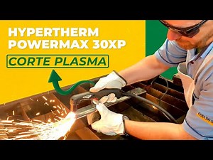 CORTE PLASMA - Realizando TESTES da Hypertherm Powermax 30 XP - DICAS e UNBOXING