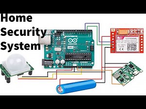 How to make GSM based Motion Sensor Security System| How To Safe Your Shop From Theft