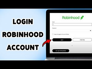 How To Login Robinhood Account 2025 | Sign In & Access Your Robinhood Investment Profile