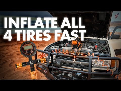 EZ Flate How To Guide Inflate & Deflate All Four Tires