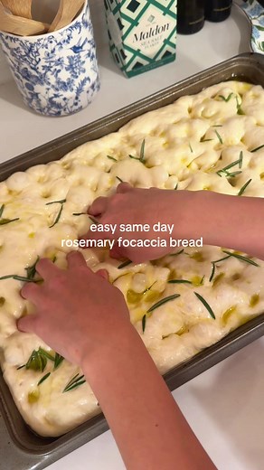 Easy Same-Day Rosemary Focaccia Recipe