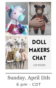 Doll Maker Community on Instagram: "A nice chat with the talented doll makers @a.pocket.full.of.rye @boolahbaguette @confettidolls 🌿🌸🌿 #dollmakerschat #dollmakers #wethedollmakers"