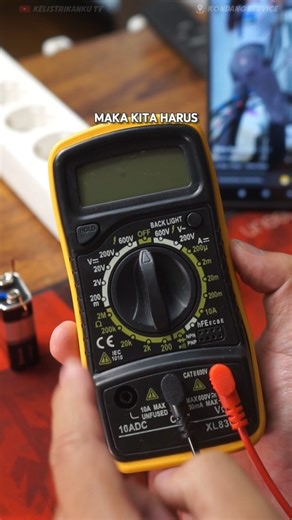 Kelistrikanku TV on Instagram: "Cara melakukan pengukuran menggunakan multimeter digital untuk mengetahui berbagai nilai satuan listrik. #multimeterdigital #instalasilistrik #listrikpintar #listrik"