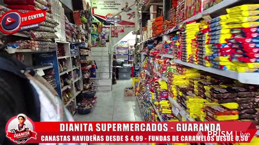 🔴 En vivo. Último sorteo del 2025 gracias a Dianita SuperMercados. 👀 Gánate 4 canastas navideñas y una cafetera !! Solo comemta y comparte en la transmisión. | TV Centro
