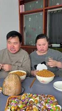 It's a good thing I came back to check, otherwise I would have only had noodles to eat.#funny #mukba