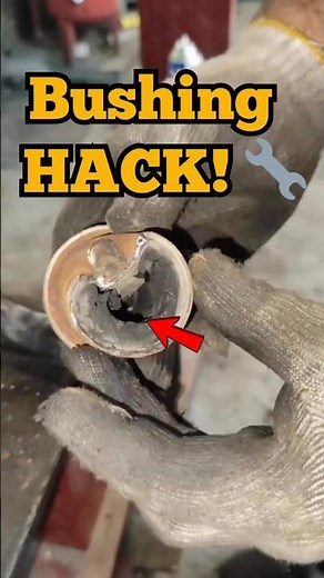 This Simple Trick Makes Upper Arm Bushings EASY! 😱 #mechanic #car #service