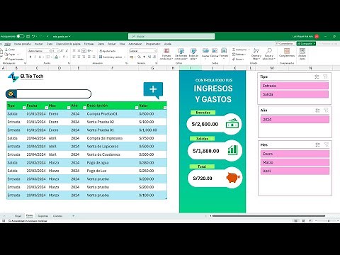How to Make an Income and Expense Table in Excel to Manage a Business