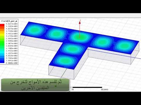 T junction design using HFSS
