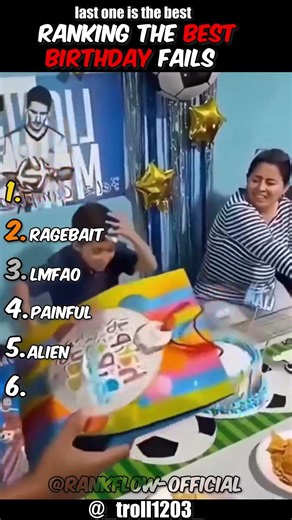 Ranking Best Birthday Cake Fails #tiktokviral