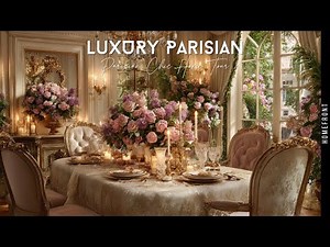 Parisian Chic Home Tour | Elegant Luxury Interior Design Ideas for Timeless Living