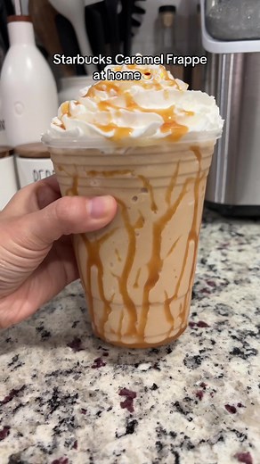 Starbucks Caramel Frappe Recipe at Home