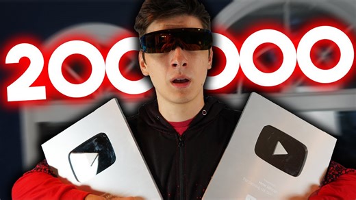 YouTube gave me a 2nd silver play button? (200,000 subscriber special)