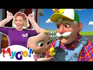 Old MacDonald | MyGo! Sign Language For Kids | CoComelon - Nursery Rhymes | ASL