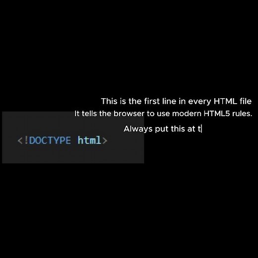 HTML Lesson 1: DOCTYPE Explained