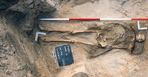 Skeleton of suspected vampire found in Poland