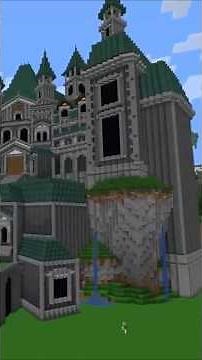 Grian's Mansion Mountain Building ⛰️ #minecraft #minecraftbuilding #minecraftbuilds