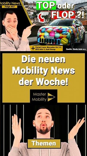 NEW SKODA EPIQ! Also Ferrari Luce, AMG GLC 53, BYD Atto 3 Evo & Audi RS4/RS6 RECAP! Mobility News