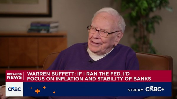 Watch CNBC's full interview with Berkshire Hathaway Chairman Warren Buffett