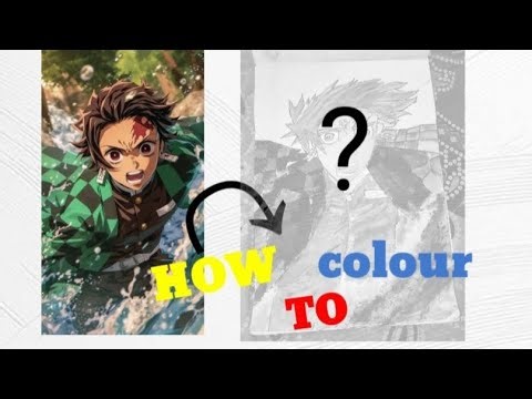 How to Colour Tanjiro Drawing for Competition | Step-by-Step Guide‪@KANHAARTS_2.0‬ #viral#tanjiro#fyp
