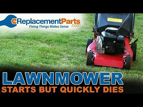 Lawnmower Troubleshooting: Why Does My Lawnmower Start, Then Quickly Die? | eReplacementParts.com