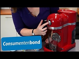 KitchenAid Artisan Nespresso - Review (Consumentenbond)