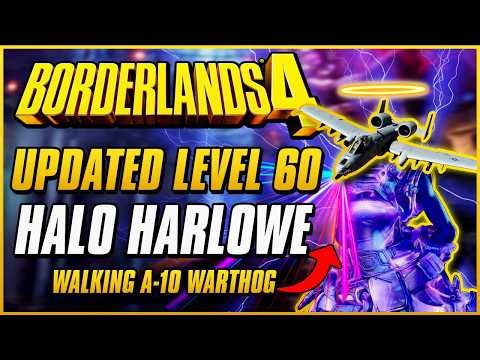 UPDATED HALO HARLOWE BUILD LEVEL 60 UVH6 (INSANE FIRE RATE) | Borderlands 4 Gravitar Endgame Guide
