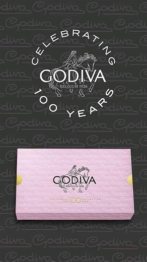 GODIVA’nın 100 yıllık mirasına tanıklık etmeye davet ediyoruz. 🤎