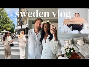 SWEDEN VLOG | days in Stockholm, midsummer, first brand trip & updates