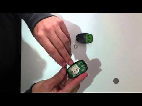 How to change the battery in a Merlin remote C945