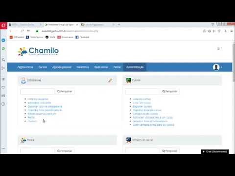 1 - Conhecendo o AVA Chamilo