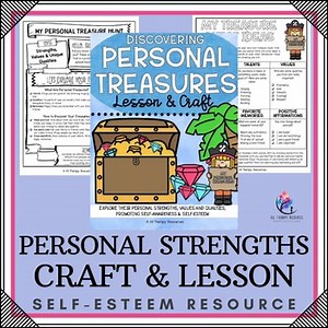 SELF ESTEEM ACTIVITIES - Self Esteem Worksheets Coloring - SEL Lesson Craft -