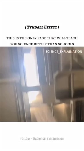 Biomedical Science 3D | The Tyndall effect is the scattering of light by tiny particles present in a colloid or very fine suspension. • When a beam of light... | Instagram