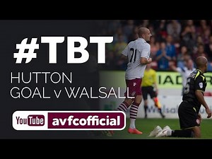 #TBT Hutton scores against Walsall