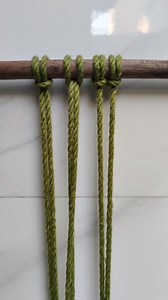 31 reactions | Basic Macrame Knot for Beginners #macramediy #macramedesign #macramedesigns #macramepattern #fblifestyle | Macrame Art Tutorial | Facebook