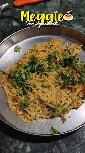 “Lazy day = 2 ingredient Maggi 😌🍜"#recipe #meggie
