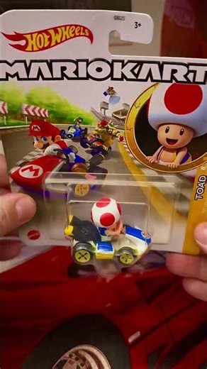 Toad Speeds Through the Track! 🍄⚡🚗 #mariokart #hotwheels #toad