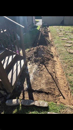 rear walkway upgraded