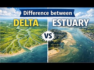 Difference between delta and estuary