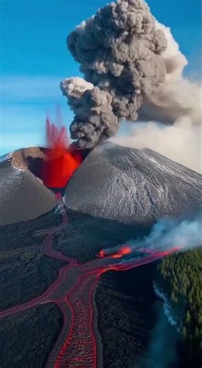 Volcanic Eruption: Italian Volcanic Arc