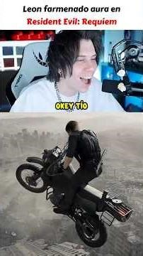 Leon farming aura in Resident Evil Requiem #rubius #residentevilrequiem #residentevil