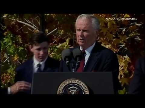 Lee Greenwood God Bless the USA at Reagan Library Opening