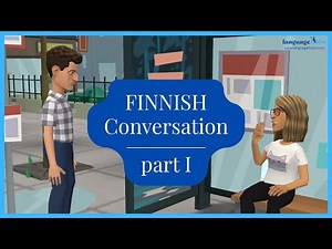 Finnish Conversation: part 1 - Learn Finnish through cartoons (with audio and subtitles)