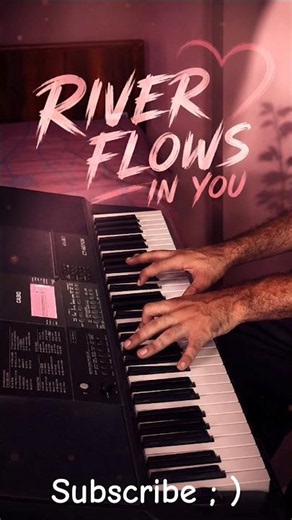 Yiruma - River Flows In You (Cinematic Piano) 🌊✨ #pianocover #piano #shorts