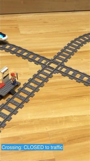 This Crooked Switch Almost Sent the Brick Train the Wrong Way!