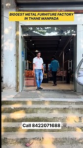 🛋️ METAL FACTORY – DIRECT FROM OUR FACTORY TO YOUR HOME! 🏭 Dear Sir / Madam, We invite you to visit our factory and explore premium-quality metal sofas & furniture at unbeatable factory prices! Easy EMI available ✨ Special Factory Offers: • 🛋️ Sofa Sets – Starting ₹15000 • 🛏️ Beds – Starting ₹14000 • 🚪 Wardrobes – Starting ₹12000 • 🛋️ Sofa Cum Beds – Starting ₹14000 📍 Visit Us:🔗 Location:gala no 12, 9acre,kothari compound,behind BYD service centre,manpada,thane(w) 🕙 Open All Days: 10:00