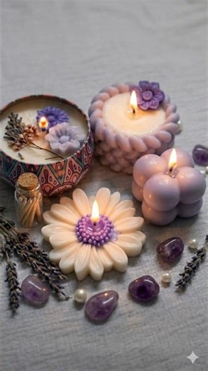 The most realistic candles I've ever seen #candlemaking #diy