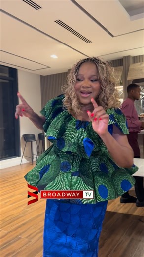 Broadway TV on Instagram: "One thing about Billionaire Baby @toyin_abraham, she must tear steps!!!! The Billionaire Dance!!!! Good vibes, no bad energy!"